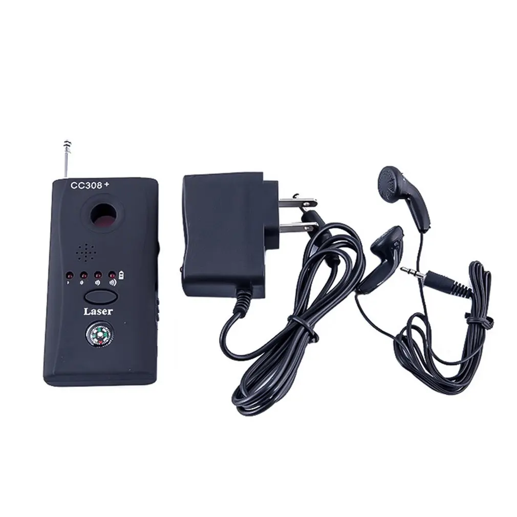 

Multi-Function Wireless Camera Lens Signal Detector CC308+ Radio Wave Signal Detect Camera Full-range WiFi RF GSM Radio Scanner