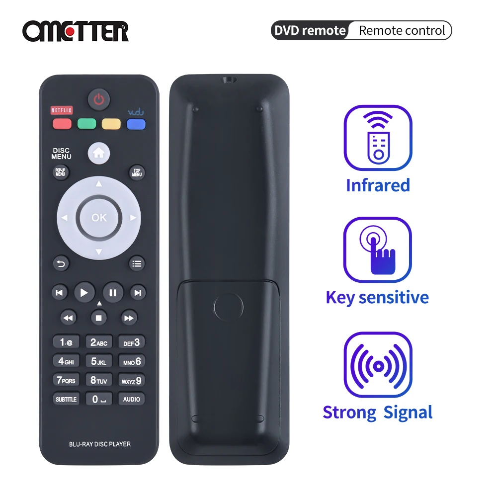 New Blu-ray DVD Remote for PHILIPS bdp2185 / F7 bdp3406 bdp3306 / F7 bdp3380k/93 bdp5506 bdp5406 bdp2985
New Blu-ray DVD Remote for PHILIPS bdp2185 / F7 bdp3406 bdp3306 / F7 bdp3380k/93 bdp5506 bdp5406 bdp2985