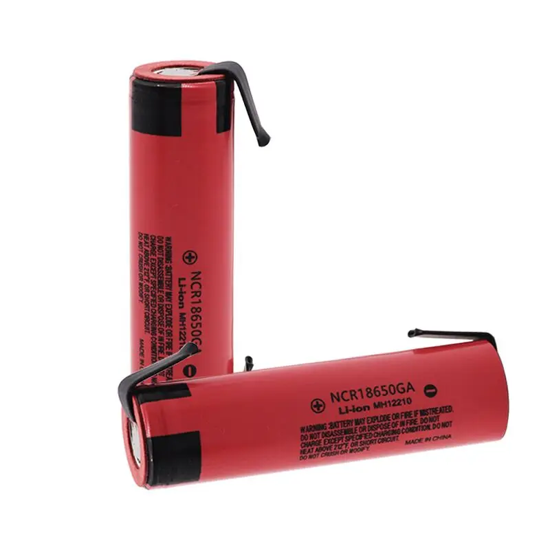 100% Original NCR 18650GA 30A discharge 3.7V 3500mAh 18650 rechargeable battery toy flashlight lithium battery + DIY Nickel 
100% Original NCR 18650GA 30A discharge 3.7V 3500mAh 18650 rechargeable battery toy flashlight lithium battery + DIY Nickel