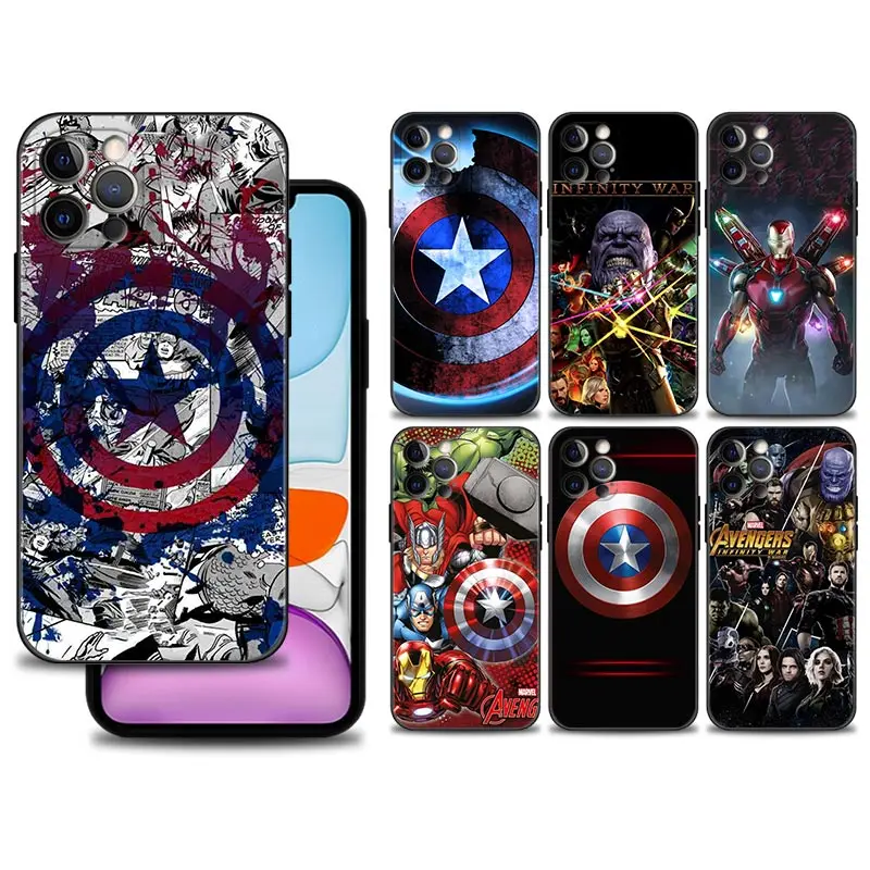 For iPhone 7 11 12 13 Pro Max Mini 13Pro 12Pro 11Pro XR XS XSMax X SE(2020) 8 6 6S Plus Marvel Avengers Iron Man Captain America
For iPhone 7 11 12 13 Pro Max Mini 13Pro 12Pro 11Pro XR XS XSMax X SE(2020) 8 6 6S Plus Marvel Avengers Iron Man Captain America