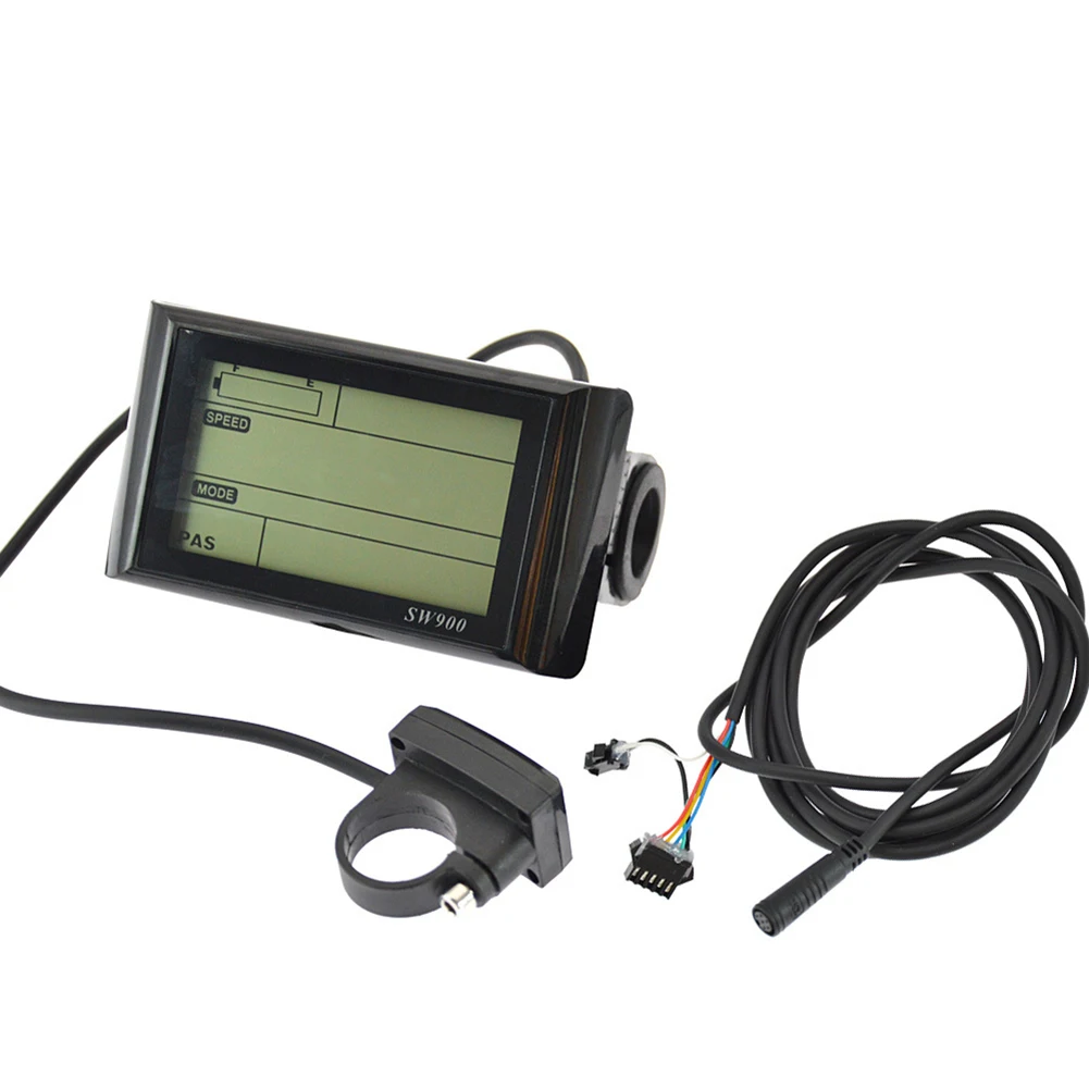 SW900 LCD Display Meter Control Panel 24/36/48V For E-Bike Electric Bicycle Scooter Speed Control Instrument Modification Accs
SW900 LCD Display Meter Control Panel 24/36/48V For E-Bike Electric Bicycle Scooter Speed Control Instrument Modification Accs