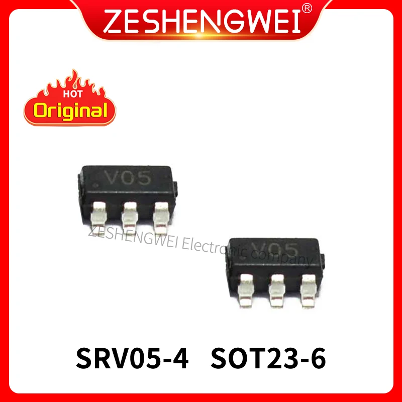 20PCS SRV05-4.TCT SOT23-6 SRV05 SOT23 V05 SRV05-4 SRV05-4-P-T7 SOT SMD New and Original IC Chipset
20PCS SRV05-4.TCT SOT23-6 SRV05 SOT23 V05 SRV05-4 SRV05-4-P-T7 SOT SMD New and Original IC Chipset