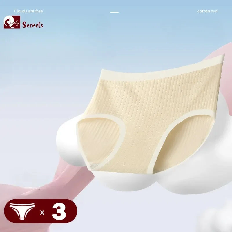 3Pcs/Lot Cotton Panties Girls Briefs Women Breathable Underwear Sexy Low Waist Ladies Panty Soft Female Solid Stripe Lingeries
3Pcs/Lot Cotton Panties Girls Briefs Women Breathable Underwear Sexy Low Waist Ladies Panty Soft Female Solid Stripe Lingeries