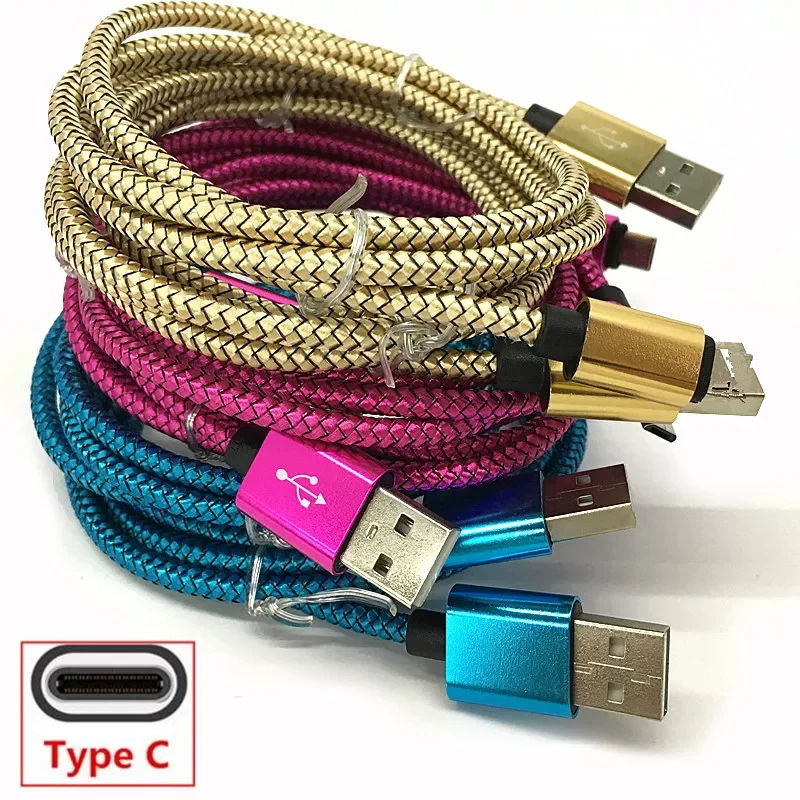USB Type C Cable for Xiaomi Mi 9 9t 8 max 2 3 a2 lite 4C Nexus 5X 6P Fast Charging USB-C Charger Mobile Phone USBC Type-C Cable
USB Type C Cable for Xiaomi Mi 9 9t 8 max 2 3 a2 lite 4C Nexus 5X 6P Fast Charging USB-C Charger Mobile Phone USBC Type-C Cable