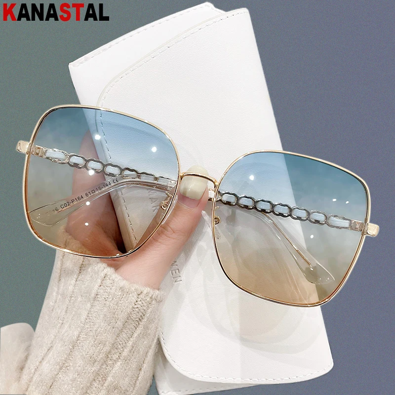 Женские поляризационные солнцезащитные очки, металлические квадратные оправы для очков, анти-УФ тренд, солнцезащитные очки для пляжа, езды ...
Женские поляризационные солнцезащитные очки, металлические квадратные оправы для очков, анти-УФ тренд, солнцезащитные очки для пляжа, езды ...