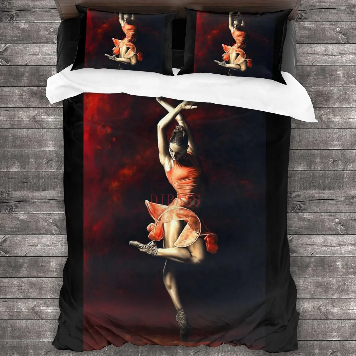 The Passion Of Dance Soft Microfiber Comforter Set with 2 Pillowcase, Quilt Cover With Zipper Closure King Size Comforter Cover
The Passion Of Dance Soft Microfiber Comforter Set with 2 Pillowcase, Quilt Cover With Zipper Closure King Size Comforter Cover