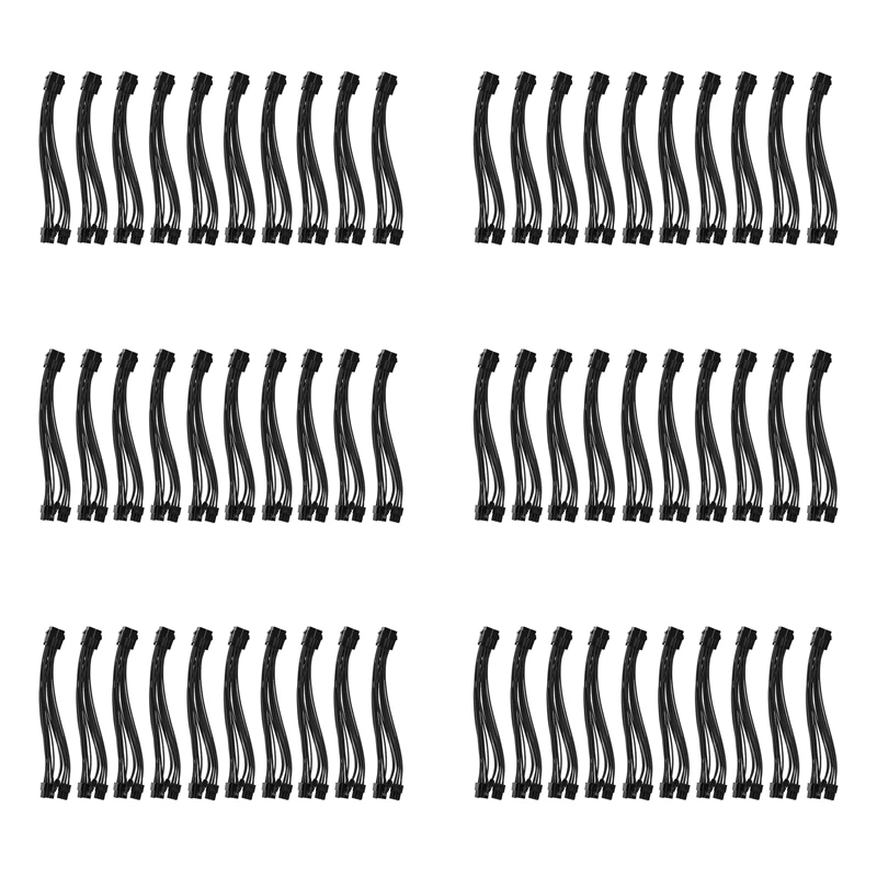 60Pcs 20Cm Graphics Card 8 Pin Female To 2X8P(6+2)Pin Extention Power Cable Male Pcie PCI Express 18AWG 4 Lines Cable
60Pcs 20Cm Graphics Card 8 Pin Female To 2X8P(6+2)Pin Extention Power Cable Male Pcie PCI Express 18AWG 4 Lines Cable