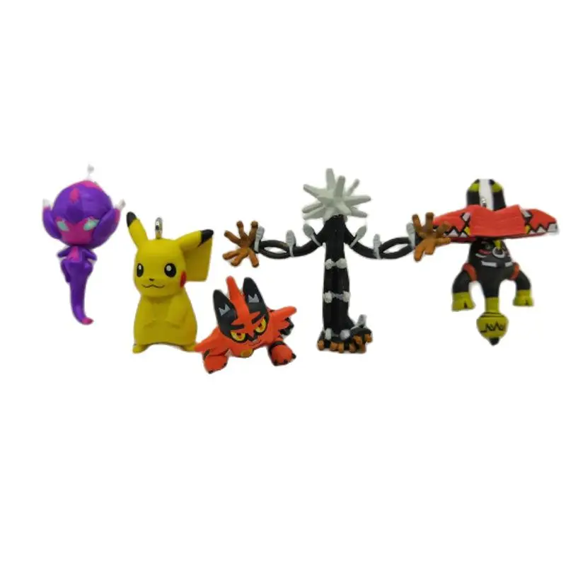 Экшн-фигурка Pokemon Tapu Koko Pikachu Litten брелок украшения игрушки детские подарки - купить