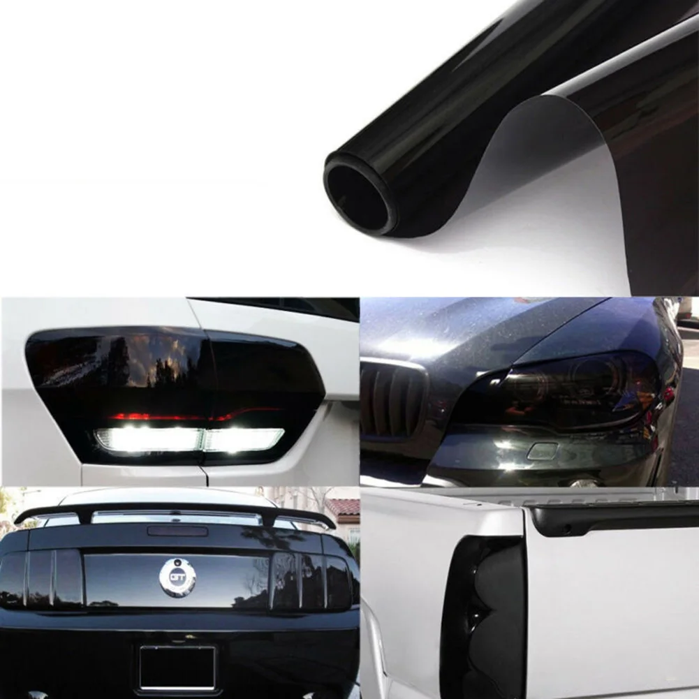 Car Light Lamp Film Gloss Black Dark Tint Headlight Taillight Fog Vinyl Wrap Sheet Sticker 30x120cm Special Adhesive On The Back
Car Light Lamp Film Gloss Black Dark Tint Headlight Taillight Fog Vinyl Wrap Sheet Sticker 30x120cm Special Adhesive On The Back