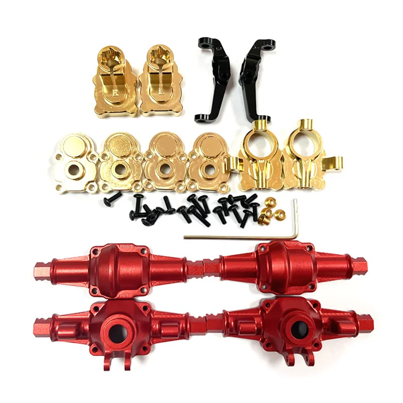 For FMS FCX24 Brass Front and Rear Portal Housing Axle Housing Set 1/24 RC Crawler Car Upgrades Parts Accessories,1
For FMS FCX24 Brass Front and Rear Portal Housing Axle Housing Set 1/24 RC Crawler Car Upgrades Parts Accessories,1
