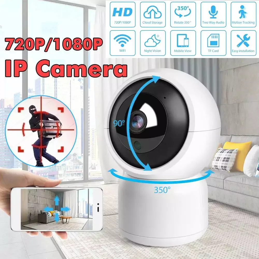 1080P IP Camera Wireless Smart Home Security Surveillance Camera Baby Monitor Support 128GB TF Card Cloud Storage
1080P IP Camera Wireless Smart Home Security Surveillance Camera Baby Monitor Support 128GB TF Card Cloud Storage