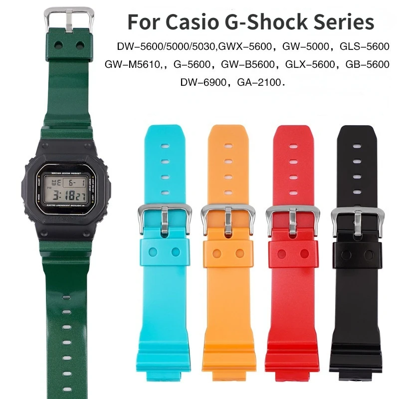 Ремешок из мягкой смолы для часов Casio GA2100 DW5600 DW6900 GW-B5600, спортивный ремешок масляного цвета для часов, сменный Браслет для часов
Ремешок из мягкой смолы для часов Casio GA2100 DW5600 DW6900 GW-B5600, спортивный ремешок масляного цвета для часов, сменный Браслет для часов