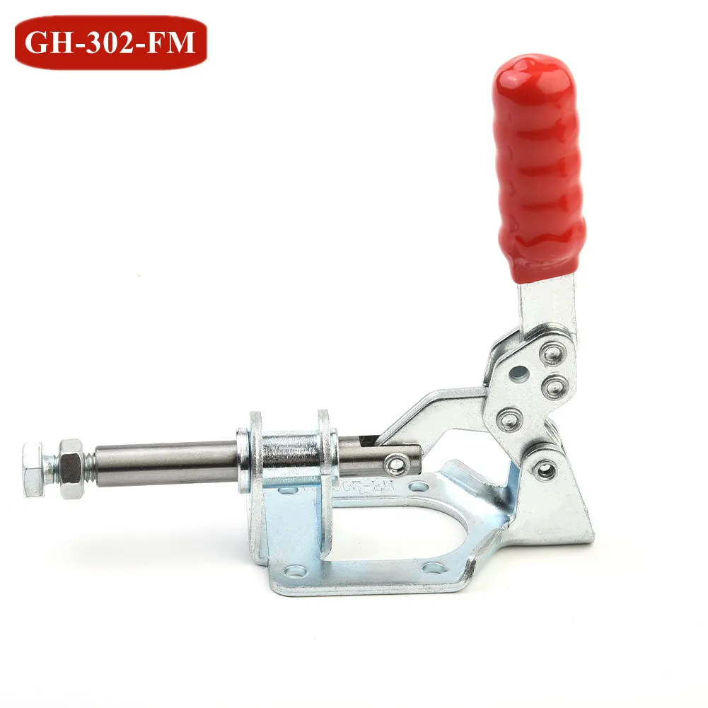 GH-302-FM Toggle Clamp Push-pull Vertical Clamp Quick Release 136 Kg Horizontal Anti Slip Woodwork Assembly Welding Fixing Tool
GH-302-FM Toggle Clamp Push-pull Vertical Clamp Quick Release 136 Kg Horizontal Anti Slip Woodwork Assembly Welding Fixing Tool