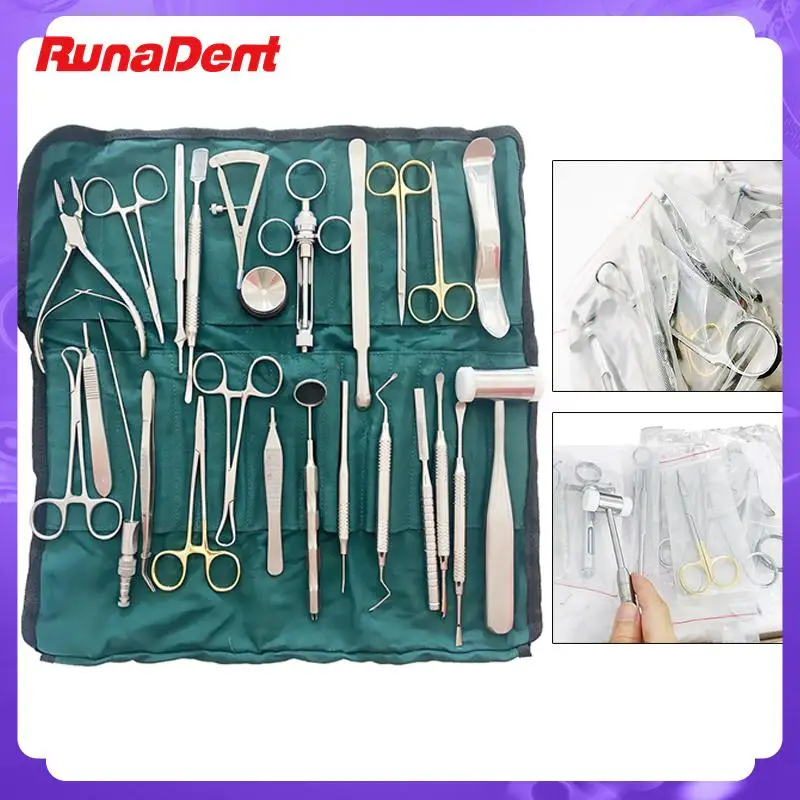 26 Pcs/set High Quality Dental Implant Tool Stainless Steel Instrument Implant Surgery Dentist Oral Surgery Kit
26 Pcs/set High Quality Dental Implant Tool Stainless Steel Instrument Implant Surgery Dentist Oral Surgery Kit