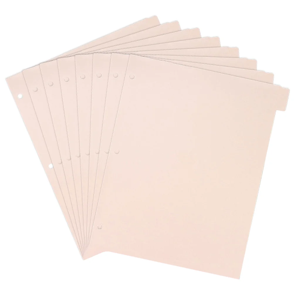 Handbook Separator Plastic Tab Dividers Page 3 Rings Binder Tabs Accessories Notebook Supplies
Handbook Separator Plastic Tab Dividers Page 3 Rings Binder Tabs Accessories Notebook Supplies