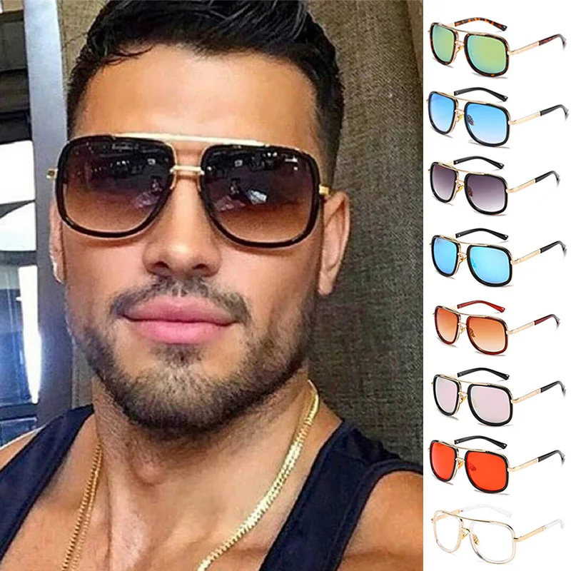 2023 New Fashion Big Frame Sunglasses For Men Square Metal Sun Glasses Women Retro Sun Glasses Vintage High Quality
2023 New Fashion Big Frame Sunglasses For Men Square Metal Sun Glasses Women Retro Sun Glasses Vintage High Quality