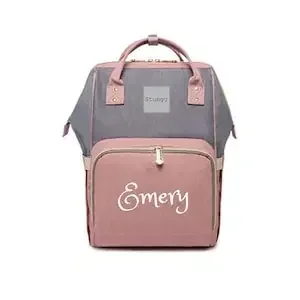 

Personalized Large Diaper Bag Knapsack Custom Monogram /Name Embroidered Backpack Diaper Bag Infant /Baby Bag /Gift Nappy Bag