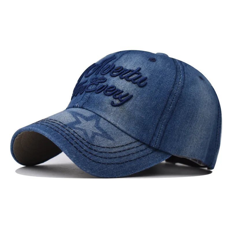 New Solid Denim Baseball Cap Men Women Embroidery Letter Jeans Snapback Hat Casquette Summer Sports Hip Hop Cap
New Solid Denim Baseball Cap Men Women Embroidery Letter Jeans Snapback Hat Casquette Summer Sports Hip Hop Cap