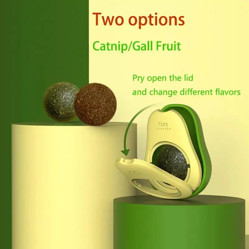 Gumay 1Pcs Avocado Ball Rotatable Pet Toy Mint Ball Wall Stickup Cat Snacks For Kitten Cat Cartoon Pet Teeth Cleaning Supplies
Gumay 1Pcs Avocado Ball Rotatable Pet Toy Mint Ball Wall Stickup Cat Snacks For Kitten Cat Cartoon Pet Teeth Cleaning Supplies