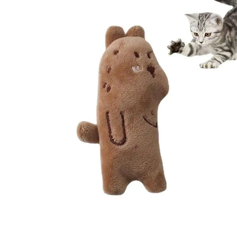 

Cat Teething Toys Bite Resistant Cat Toys With Catnip For Indoor Cats Cat Chew Toy Teething Interactive Catnip Filled Kitten
