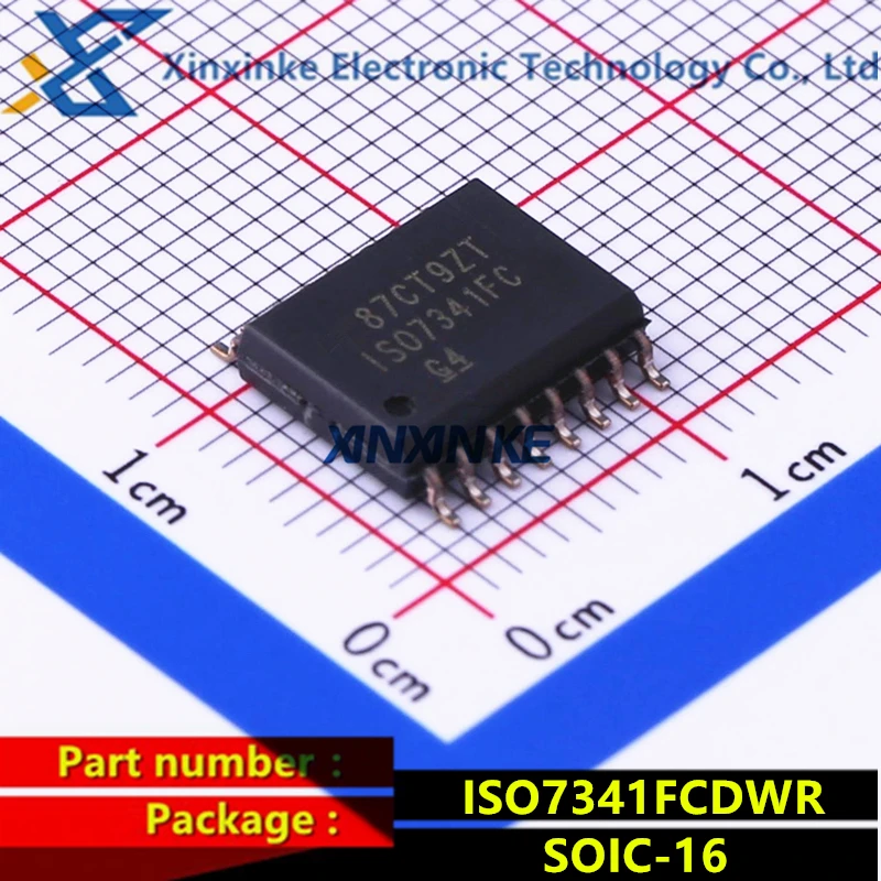 ISO7341FCDWR SOIC-16 Digital Isolators Quad-Channel 3/1 Dig Safe High Interface ICs Brand New Original
ISO7341FCDWR SOIC-16 Digital Isolators Quad-Channel 3/1 Dig Safe High Interface ICs Brand New Original