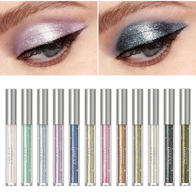 Liquid Eyeshadow Metallic Diamond Shiny Eye Liner Pen Eye Shadow Palette Lasting Shimmer Pigmented Eye Shadow New Beauty
Liquid Eyeshadow Metallic Diamond Shiny Eye Liner Pen Eye Shadow Palette Lasting Shimmer Pigmented Eye Shadow New Beauty