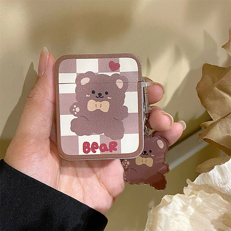 Cute Cartoon Bear Silicone Earphone Case For Apple AirPods 3 Wireless Headset Cover fundas For Airpods 1 2 3 Pro Case Box Shell
Cute Cartoon Bear Silicone Earphone Case For Apple AirPods 3 Wireless Headset Cover fundas For Airpods 1 2 3 Pro Case Box Shell