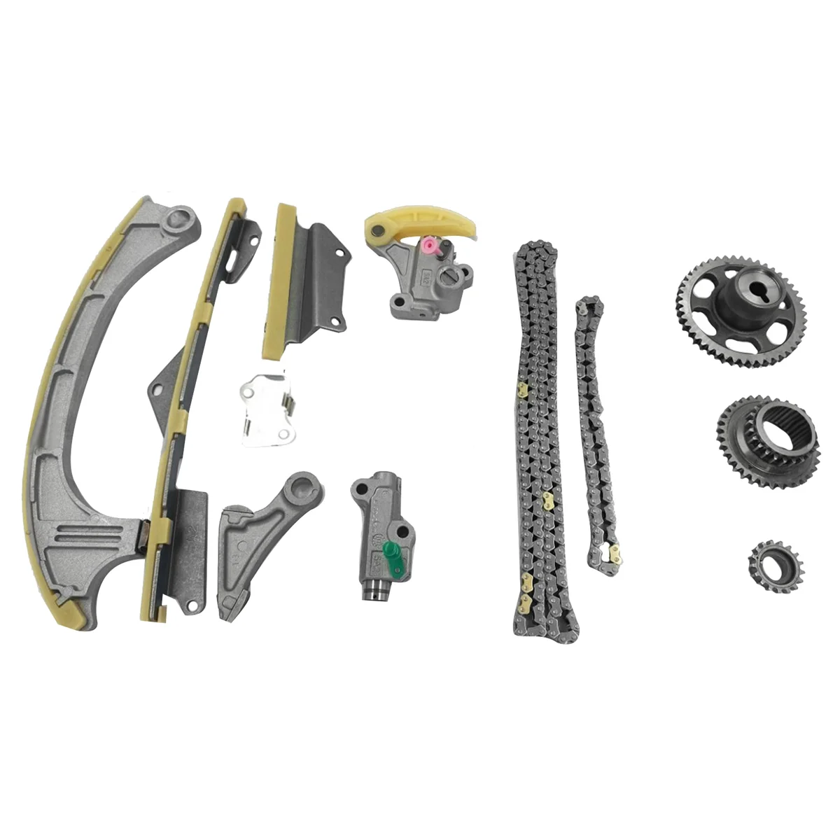 12Pcs Timing Chain Repair Kits for Accord K24 ILX TLX 13-20 Timing Guide Arm Chain Tensioner 14401-5A2-A02
12Pcs Timing Chain Repair Kits for Accord K24 ILX TLX 13-20 Timing Guide Arm Chain Tensioner 14401-5A2-A02