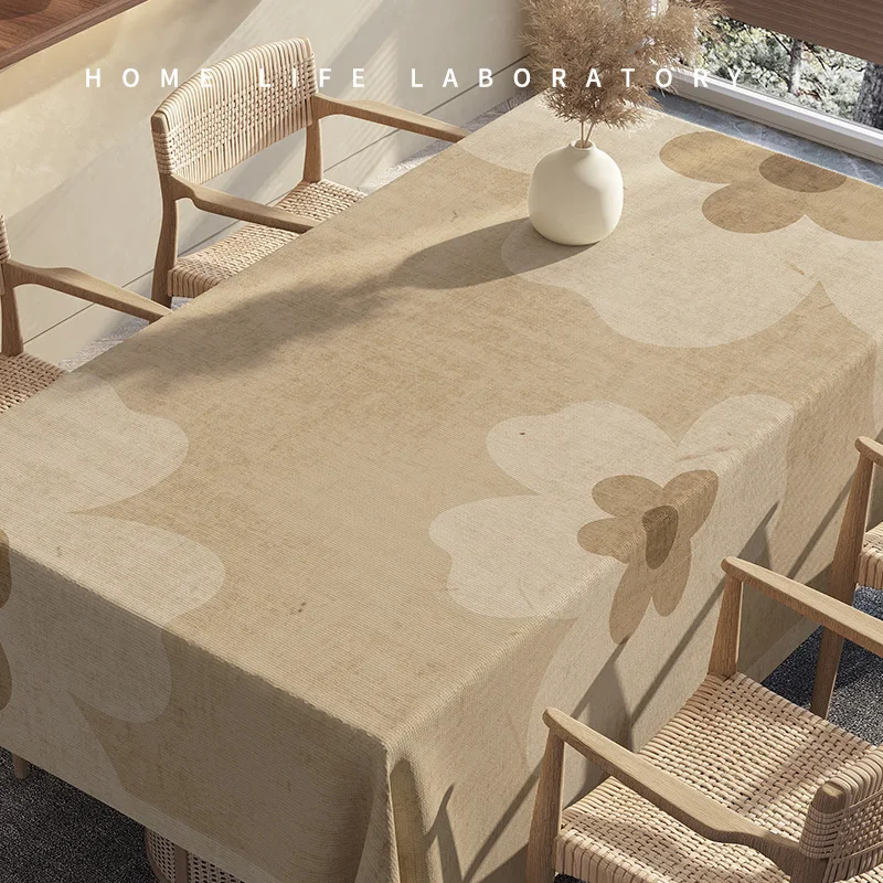 Dining table cloth waterproof and oil resistant cotton linen fabric art tea table cloth inset wind
Dining table cloth waterproof and oil resistant cotton linen fabric art tea table cloth inset wind