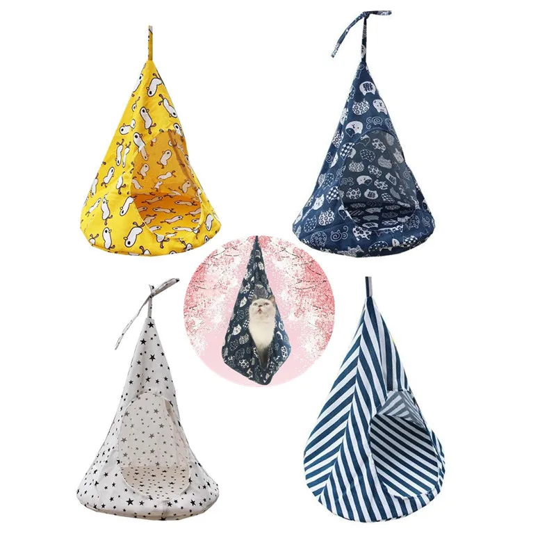 Cat Bed Removable Washable Hanging Cat House Conical Cat Hammock Pet Tent Cat House Bed Kitten Nest Cat Accessories for Cats
Cat Bed Removable Washable Hanging Cat House Conical Cat Hammock Pet Tent Cat House Bed Kitten Nest Cat Accessories for Cats