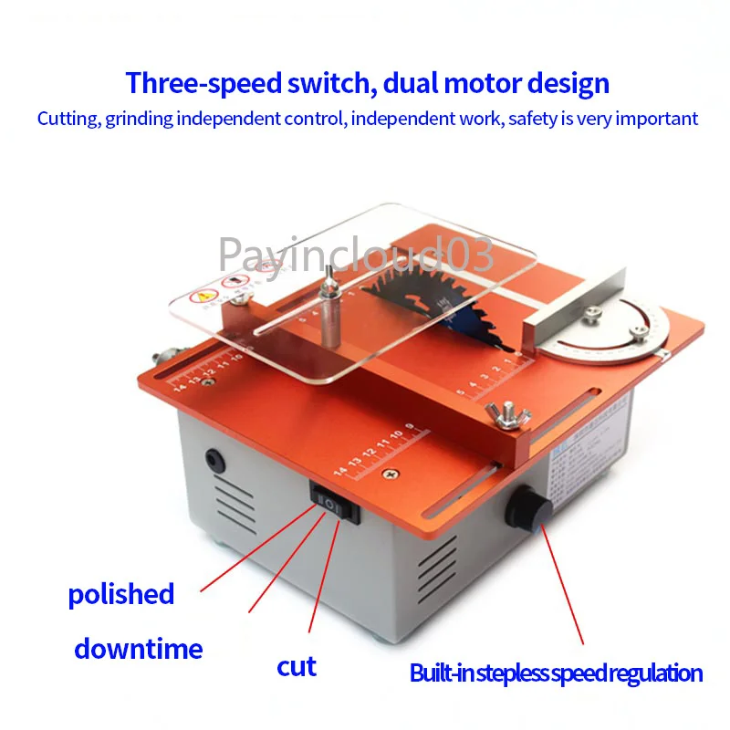 Multifunctional Mini Table Saw Mini Household Table Saw Small Woodworking Chainsaw Diy Precision Cutting Machine
Multifunctional Mini Table Saw Mini Household Table Saw Small Woodworking Chainsaw Diy Precision Cutting Machine