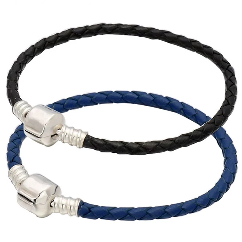 2022 Original 16-44cm Genuine leather Barrel Clasp Snake Bracelet Bangle Fit 925 Sterling Silver DIY Bead Charm Europe Jewelry
2022 Original 16-44cm Genuine leather Barrel Clasp Snake Bracelet Bangle Fit 925 Sterling Silver DIY Bead Charm Europe Jewelry