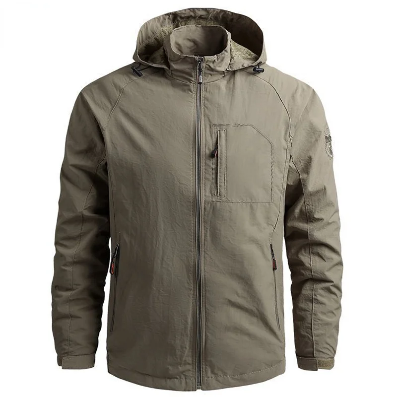 Men's sportswear Windbreaker Military Thin Jackets for Men Casual streetwear Breathable Hooded coats Brand Clothing Size M~6XL
Men's sportswear Windbreaker Military Thin Jackets for Men Casual streetwear Breathable Hooded coats Brand Clothing Size M~6XL