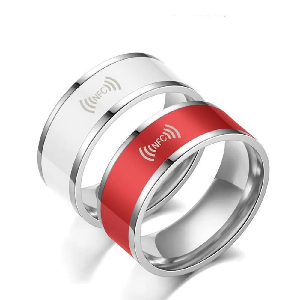 Smart Editable Nfc Multifunction Ring Android System Cell Phone Applicable Stainless Steel Waterproof Finger Ring Jewelry Gift
Smart Editable Nfc Multifunction Ring Android System Cell Phone Applicable Stainless Steel Waterproof Finger Ring Jewelry Gift