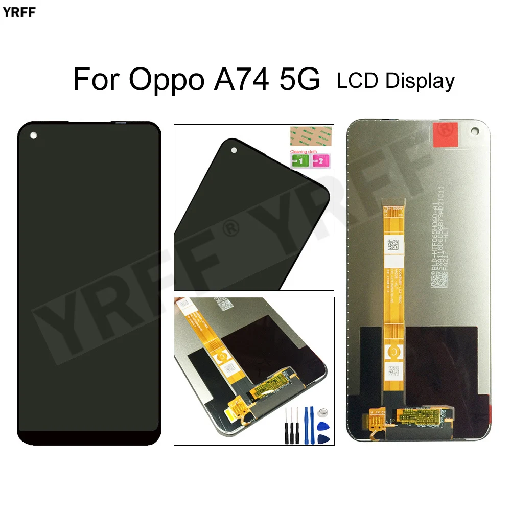 ЖК-экран s для Oppo A74 5G, ЖК-дисплей, сенсорный экран, дигитайзер, стеклянная панель, датчик, детали для ремонта
ЖК-экран s для Oppo A74 5G, ЖК-дисплей, сенсорный экран, дигитайзер, стеклянная панель, датчик, детали для ремонта