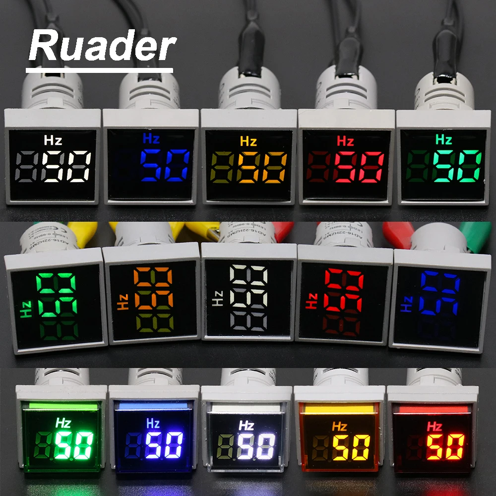 5 цветов, 3 стиля, квадрат, 22 мм, 0-100 Гц, цифровой дисплей, счетчик электроэнергии, герцовый измеритель частоты, индикатор, сигнальная лампа, комбинированный тестер
5 цветов, 3 стиля, квадрат, 22 мм, 0-100 Гц, цифровой дисплей, счетчик электроэнергии, герцовый измеритель частоты, индикатор, сигнальная лампа, комбинированный тестер