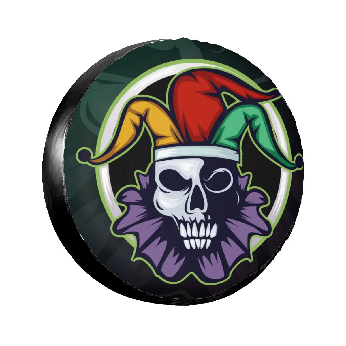 1PC Car Spare Tire Cover Joker Head Clown Mascot Polyester Auto Wheel Tire Storage Bag Vehicle Tyre Dust-proof Protector
1PC Car Spare Tire Cover Joker Head Clown Mascot Polyester Auto Wheel Tire Storage Bag Vehicle Tyre Dust-proof Protector