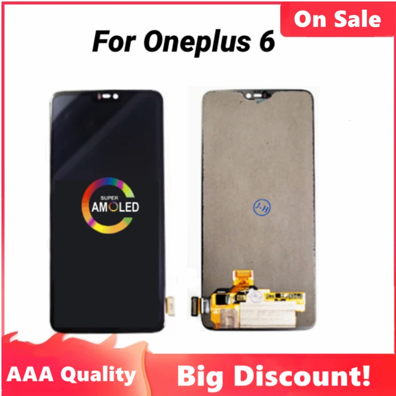 Дисплей AMOLED для Oneplus 6 A6000, ЖК-дисплей с сенсорным экраном и дигитайзером в сборе, сменный ЖК-экран для Oneplus6 1 + 6, ЖК-дисплей
Дисплей AMOLED для Oneplus 6 A6000, ЖК-дисплей с сенсорным экраном и дигитайзером в сборе, сменный ЖК-экран для Oneplus6 1 + 6, ЖК-дисплей
