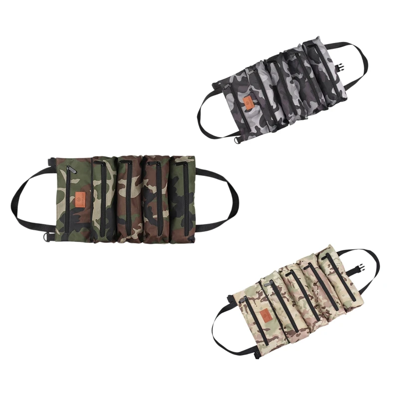 WESSLECO Roll Up Tool Bag Tool Pouch Oxford Cloth Tool Bag Organizer Shoulder Tool Bag Hanging Zipper Carrier Tote
WESSLECO Roll Up Tool Bag Tool Pouch Oxford Cloth Tool Bag Organizer Shoulder Tool Bag Hanging Zipper Carrier Tote
