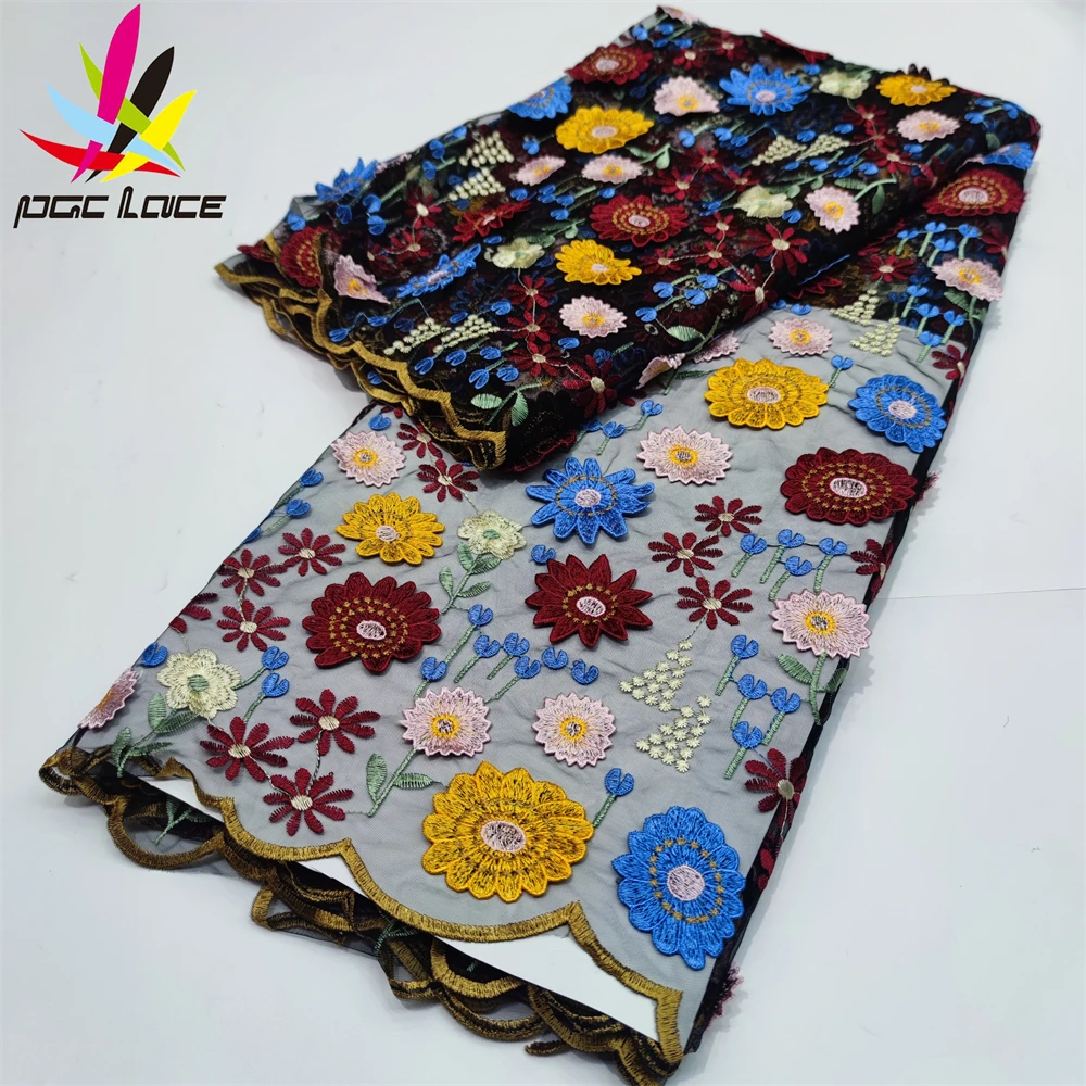 PGC African Lace Fabric 2022 High Quality Lace Nigerian Wedding Lace Fabrics Sewing French Tulle Lace Fabric For Dress LY538-3
PGC African Lace Fabric 2022 High Quality Lace Nigerian Wedding Lace Fabrics Sewing French Tulle Lace Fabric For Dress LY538-3