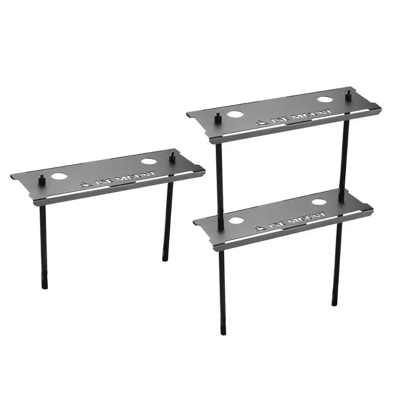 Grill Shelf Rack Single/Double-Layer Stand Tray Detachable Rack With Hanging Design For Outdoor Camping Cooking BBQ Accessories
Grill Shelf Rack Single/Double-Layer Stand Tray Detachable Rack With Hanging Design For Outdoor Camping Cooking BBQ Accessories