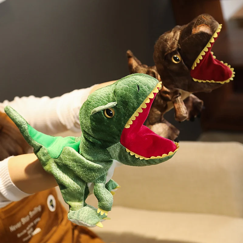Cute Glove Dinosaur Plush Hand Puppets Soft Stuffed Cartoon Story Telling Learning Funny Accompany Toy Baby Birthday Gift
Cute Glove Dinosaur Plush Hand Puppets Soft Stuffed Cartoon Story Telling Learning Funny Accompany Toy Baby Birthday Gift