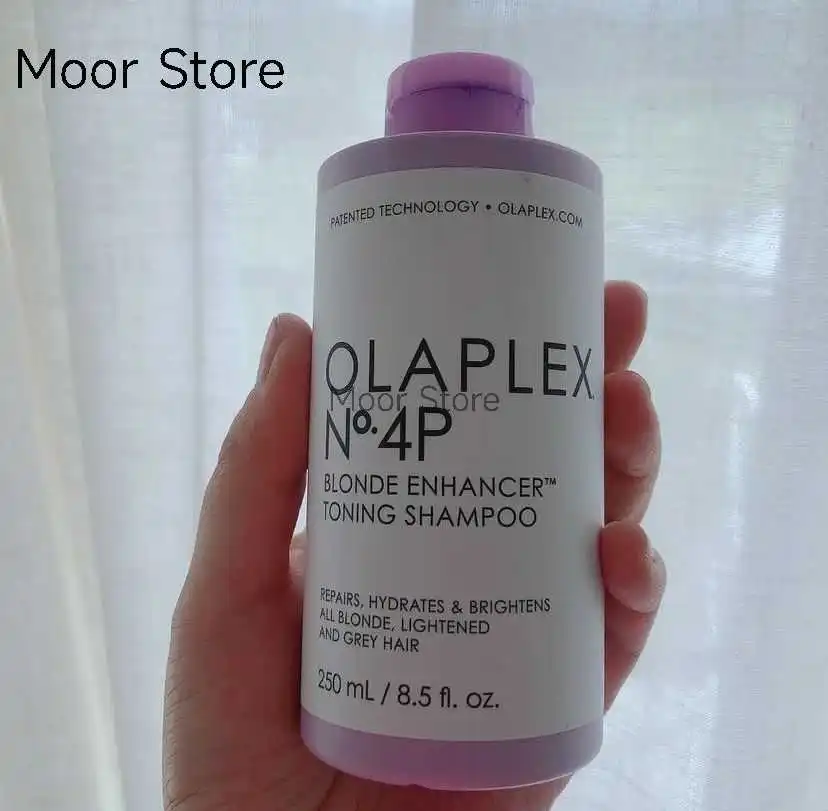 Olaplex NO 4P Blonde Enhancer Toning Shampoo Hair Cleaning Hydrates Repair Damaged Hair Professional Hair Care N4P 250ml
Olaplex NO 4P Blonde Enhancer Toning Shampoo Hair Cleaning Hydrates Repair Damaged Hair Professional Hair Care N4P 250ml