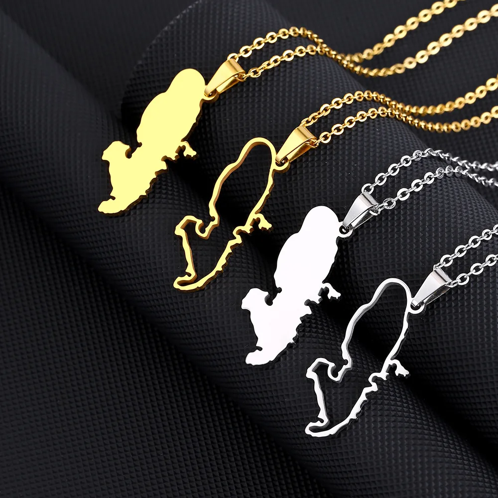 Stainless Steel French Martinique Map Necklaces For Women Vintage Martinique Chain Choker Necklace Jewelry Collier Free Shipping
Stainless Steel French Martinique Map Necklaces For Women Vintage Martinique Chain Choker Necklace Jewelry Collier Free Shipping