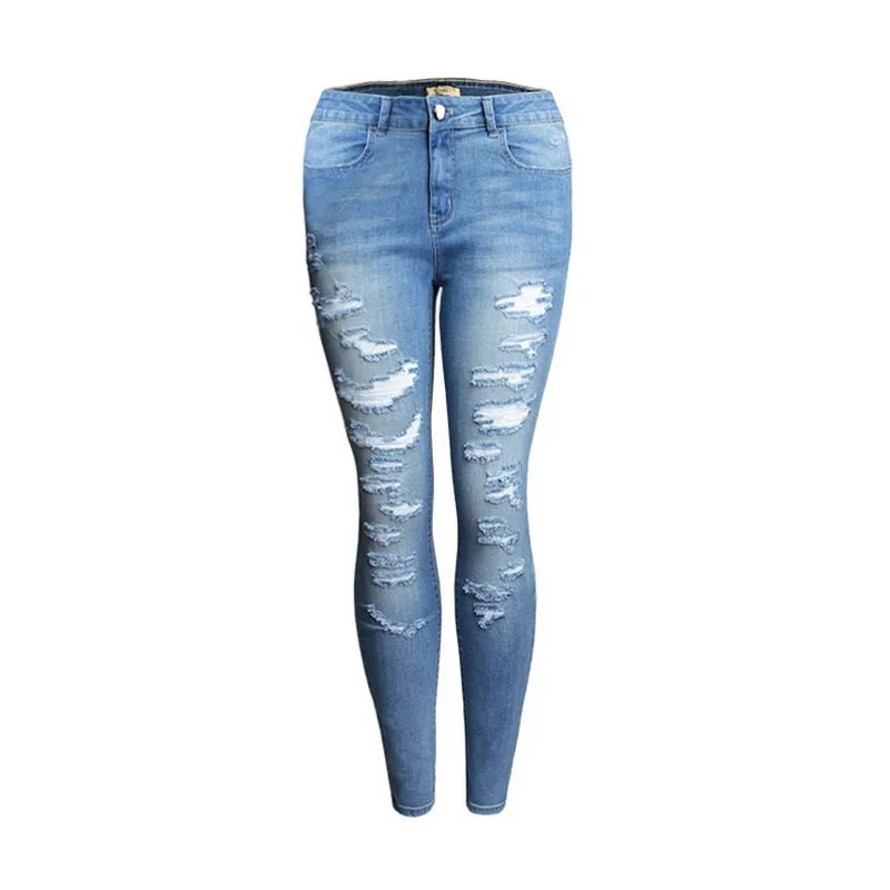Fashion Bleached Scratched Hole Vintage Distressed Jeans Female Street Wear Casual Low Waist Denim Blue Slim Skinny Pants
Fashion Bleached Scratched Hole Vintage Distressed Jeans Female Street Wear Casual Low Waist Denim Blue Slim Skinny Pants