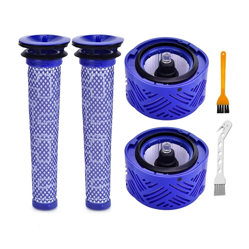 Сменный фильтр для Dyson V6 Absolute Total Clean Stick Vacuum, Post и Pre фильтры, детали 966741-01 & 965661-01
Сменный фильтр для Dyson V6 Absolute Total Clean Stick Vacuum, Post и Pre фильтры, детали 966741-01 & 965661-01