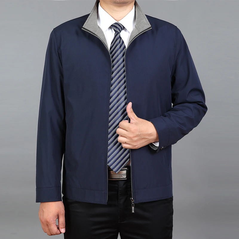 Men Fashion Jacket Spring Business Jacket Stand Collar Man Autumn Casual Coat Windbreaker Jacket High Quality Men Blazer Solid
Men Fashion Jacket Spring Business Jacket Stand Collar Man Autumn Casual Coat Windbreaker Jacket High Quality Men Blazer Solid