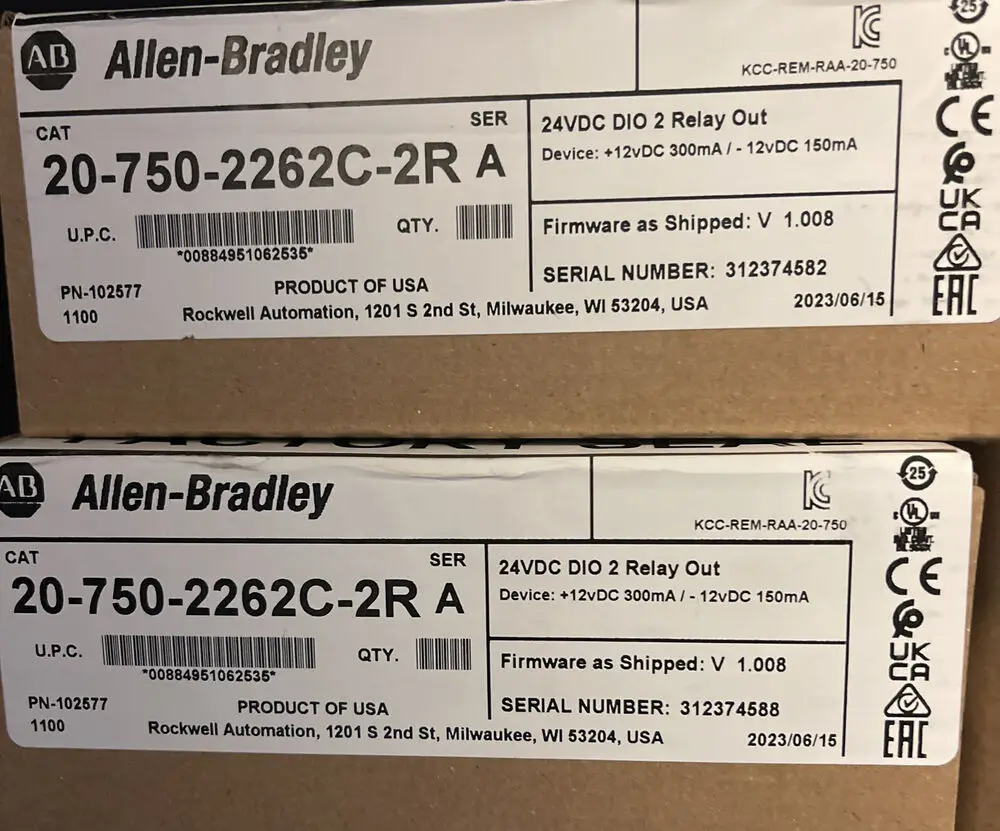Новый блок электропитания Allen-Bradley 20-750-2262C-2R PowerFlex 750 24V DC IO
Новый блок электропитания Allen-Bradley 20-750-2262C-2R PowerFlex 750 24V DC IO