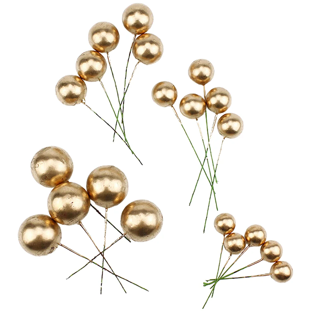 20 Pcs Bake Cake Gold Trim Replaceable Topper Decorative Birthday Party Baking Multi-function Cupcake Foam Balls Bakery
20 Pcs Bake Cake Gold Trim Replaceable Topper Decorative Birthday Party Baking Multi-function Cupcake Foam Balls Bakery
