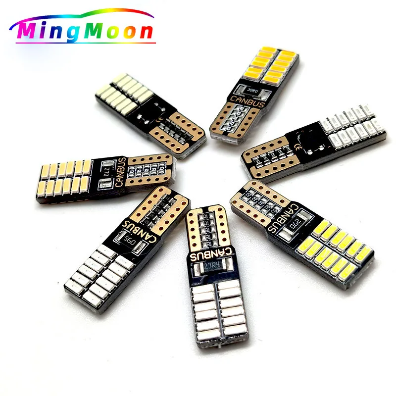 100Pcs Auto T10 LED Lights 2835 SMD W5W LED Bulb Canbus No Error Car Interior Lighting Automotive Dome Lamp 6000K White
100Pcs Auto T10 LED Lights 2835 SMD W5W LED Bulb Canbus No Error Car Interior Lighting Automotive Dome Lamp 6000K White